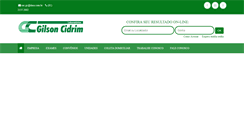 Desktop Screenshot of gilsoncidrim.com.br